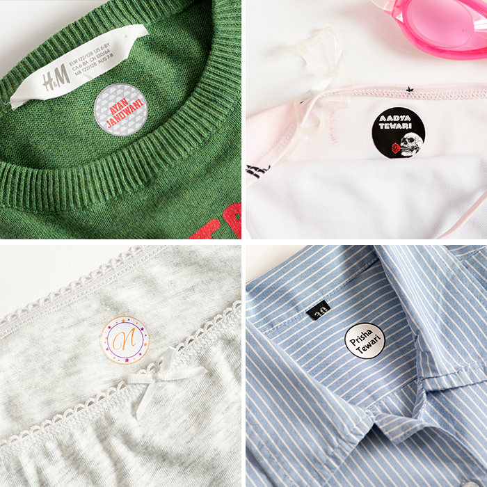 Iron On Labels For Clothes - MyCuteStickons