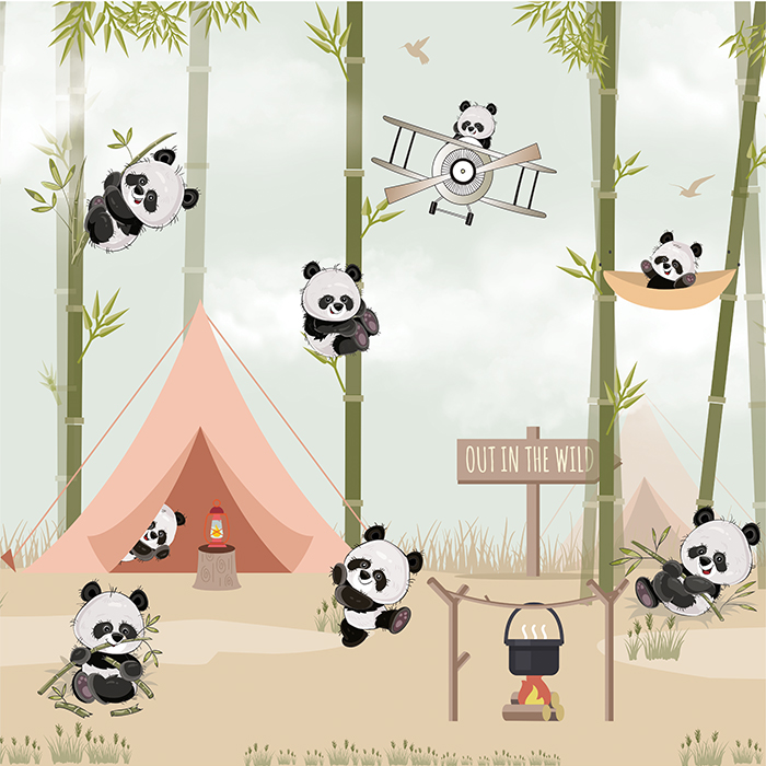 Cute Panda Mobile Phone Wallpaper Background Cute Animal Panda  Background Image for Free Download