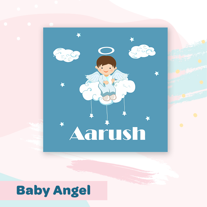Angel Illuminated Canvas