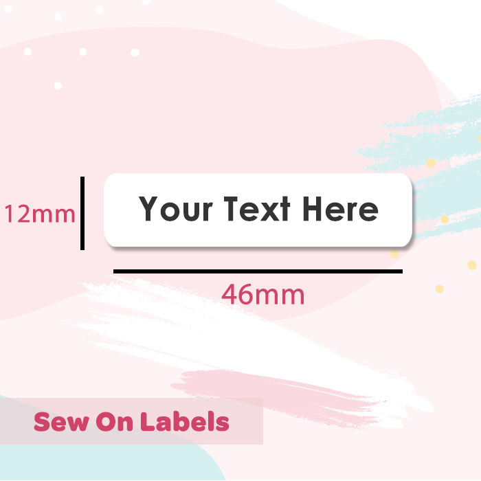 personalised sewing labels