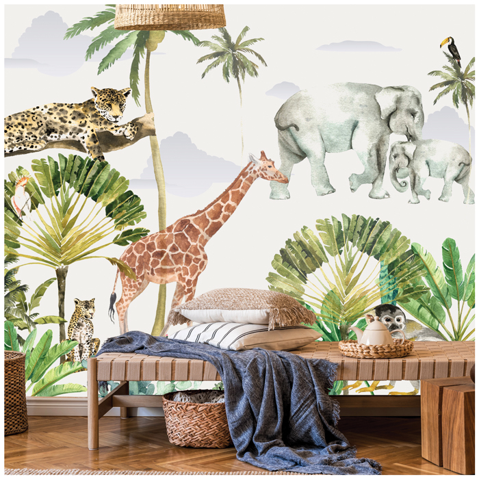 Jungle Wallpaper  Bring the Beauty of the Wild Indoors