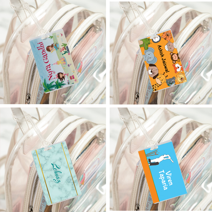 Buy Luggage Tags Online in India | Shop for Bag Tags - Dot Badges