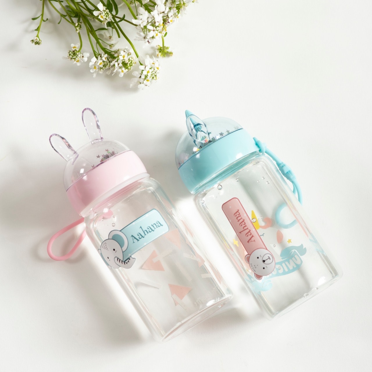 Labels on Baby Bottles 