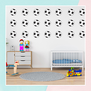 Football Fans Wall Art Stickers