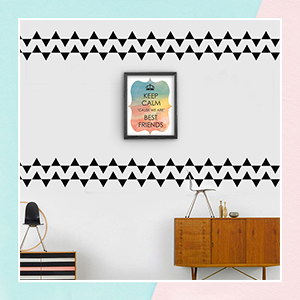 Tale Of A Triangle Mini Wall Art Stickers