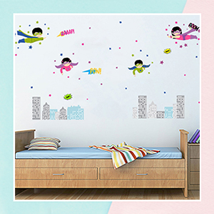 Superkids Wall Sticker for Kids