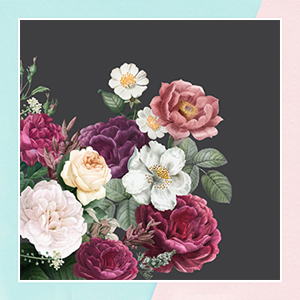 Vintage Peonies Theme Wallpaper