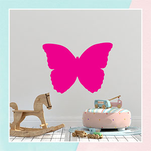 Butterfly Chalk Wall Decals for Kids 