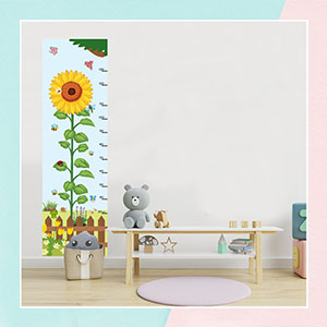 Height Chart Wall Stickers Image 1