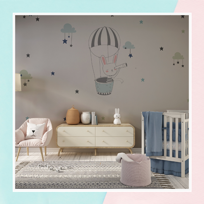 Wall Sticker Wallpaper for Kids Room