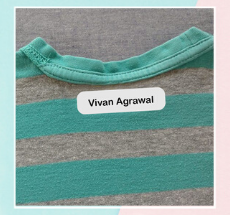 Personalized Iron on Clothing Labels in India
