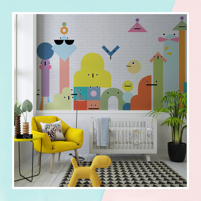 Geometric Wallpaper For Walls Online in India