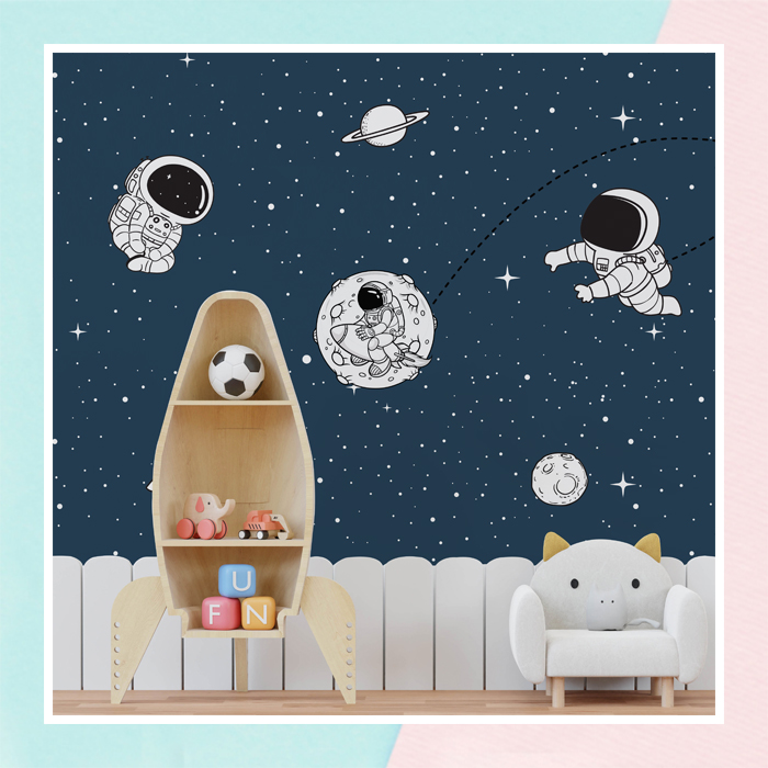 Astronauts Theme Wallpaper