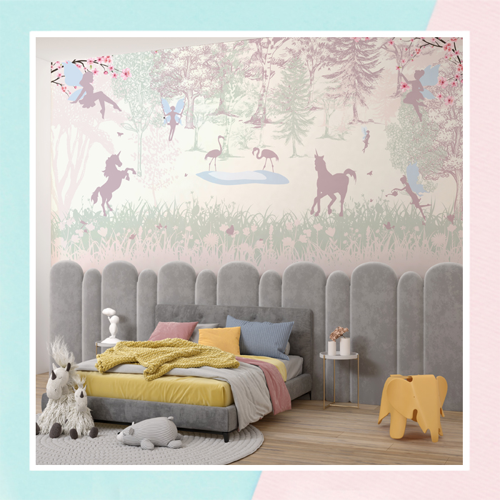 Fairy Forest Of Unicorns Theme Wallpaper