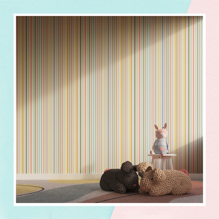 Colorful Stripes Pattern Wallpaper