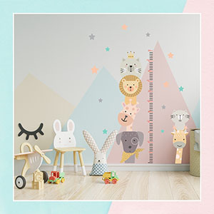 Height Chart Wall Sticker