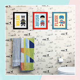 Bathroom Frames Wall Decor